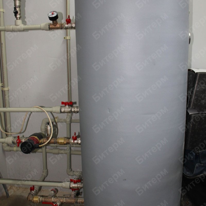 Монтаж бойлера косвенного нагрева Elektromet 11-obvyazka-boilera