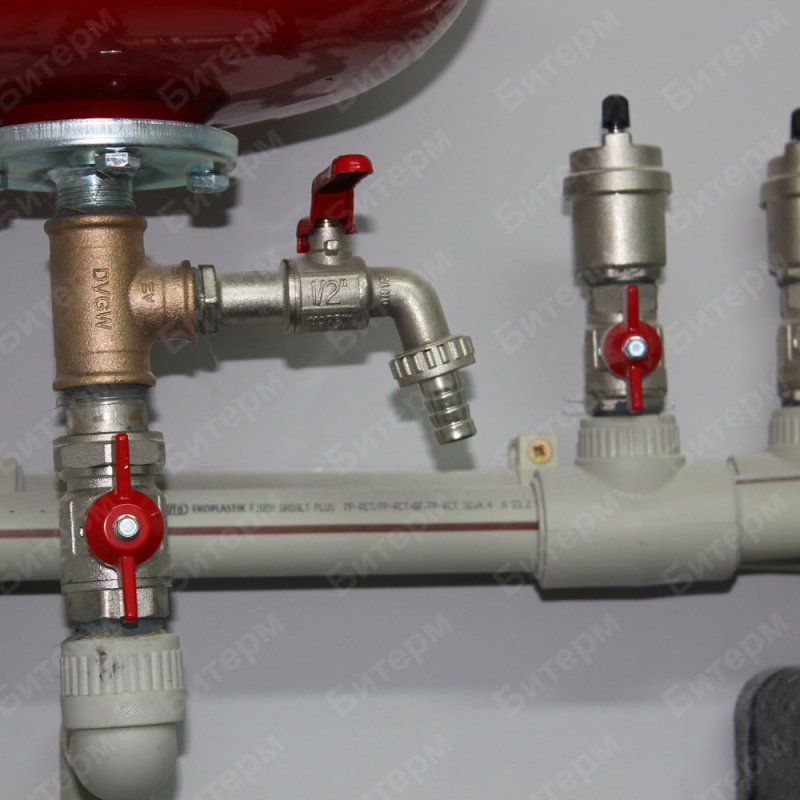 Установка расширительного бака Wester 17-sliv