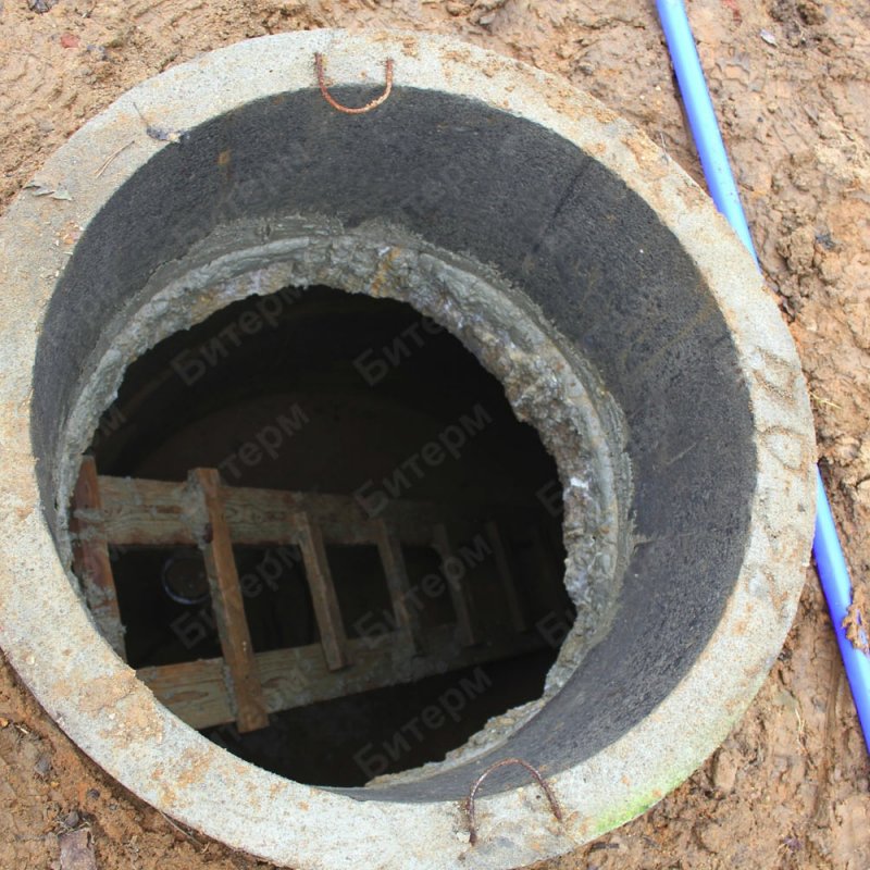 Обустройство скважины с бетонным колодцем 1-kolodec