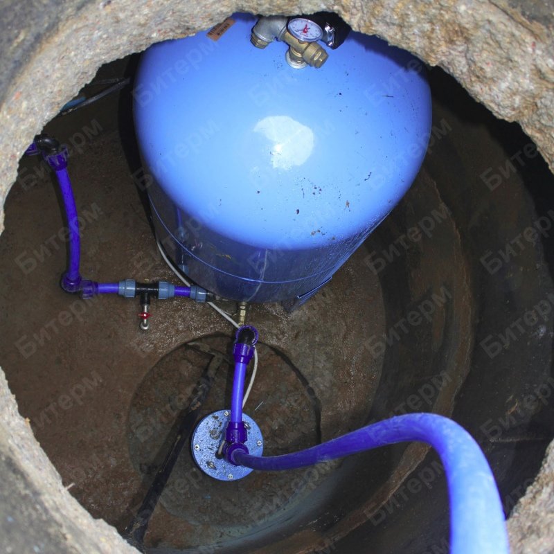 Скважинный кессон из бетонных колец 11-bak-v-kessone