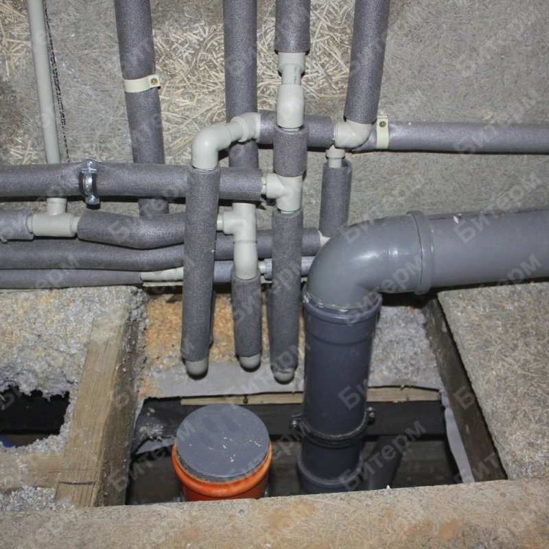 Монтаж водоснабжения в доме 25-uzel