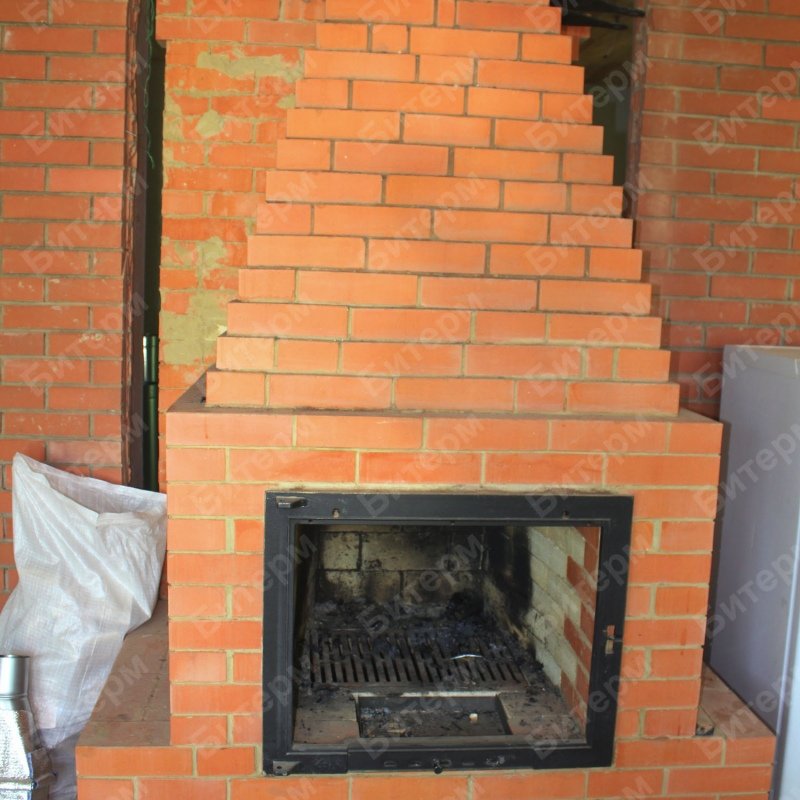 Камин в коттедже 47-kamin