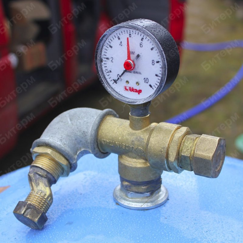 Установка расширительного бака 5-monometr