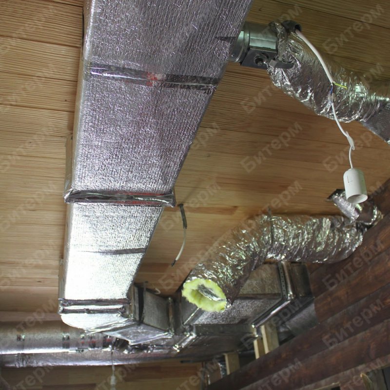 Установка воздушного отопления в частном доме под ключ 72-magistral