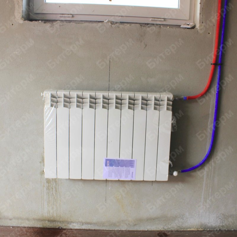 Установка отопительных приборов с боковым подключением 24-v-garaze