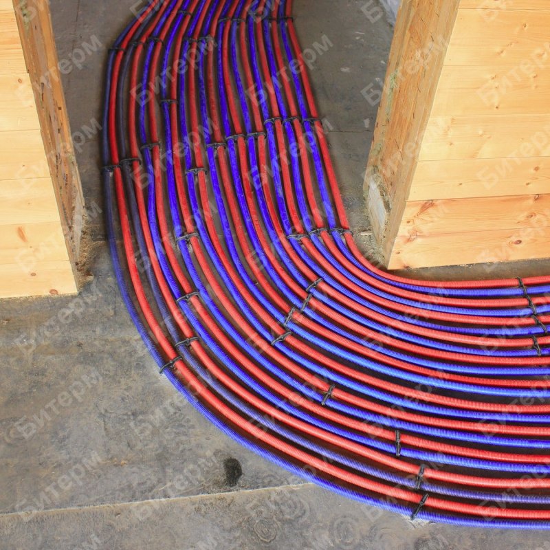 Монтаж трасс отопления в доме 35-trassy-radiatorov