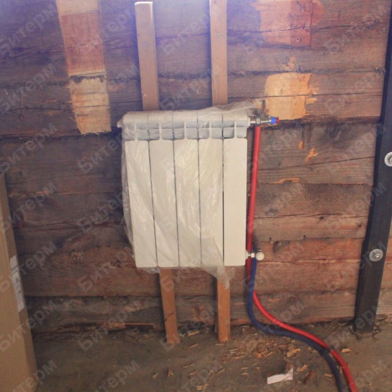 Отопление в ванной комнате дома 38-v-vannoy