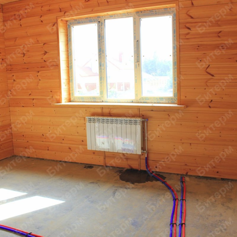 Радиатор в гостиной 41-gostinaya