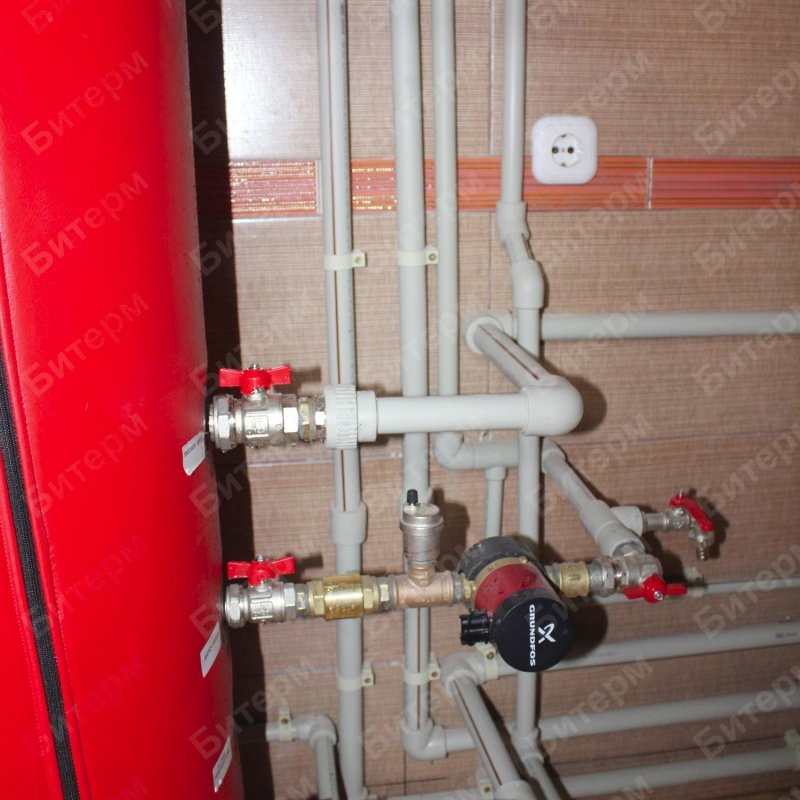 Рециркуляция горячей воды в доме 6-GVS