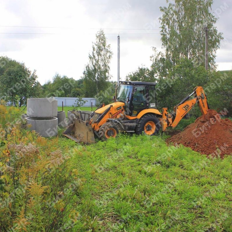 Наружные работы после бурения скважины 16