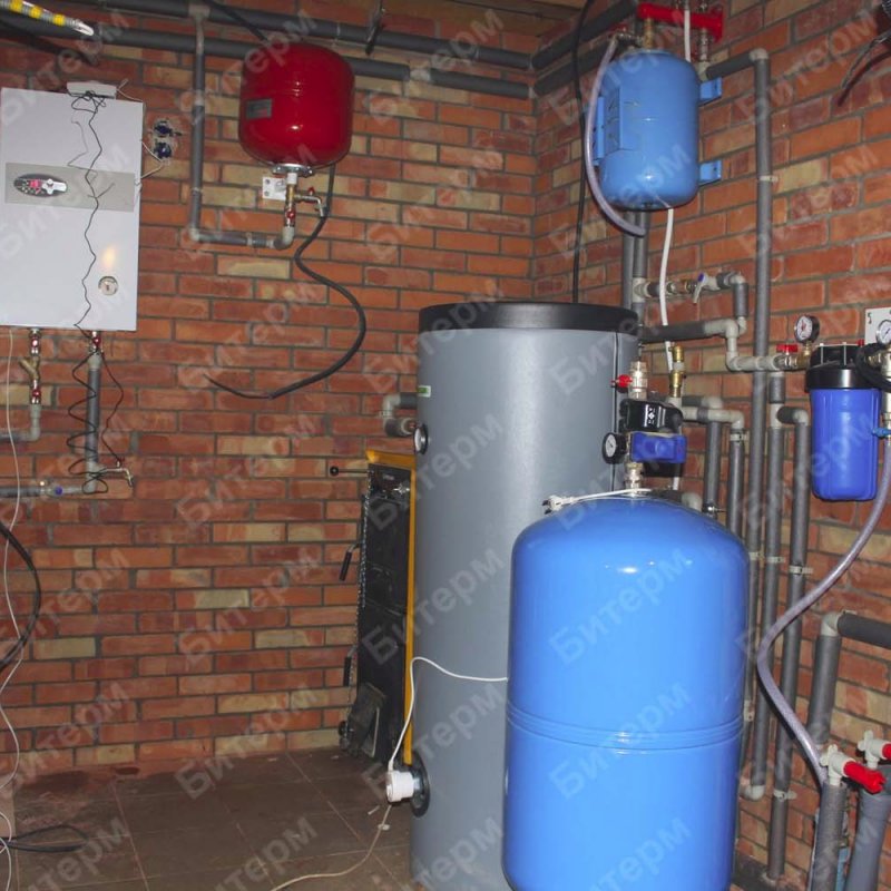 Котельная под ключ в деревянном доме 43