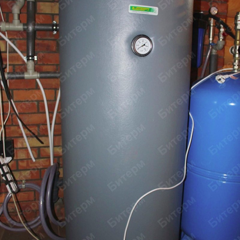 Установка бойлера косвенного нагрева 56