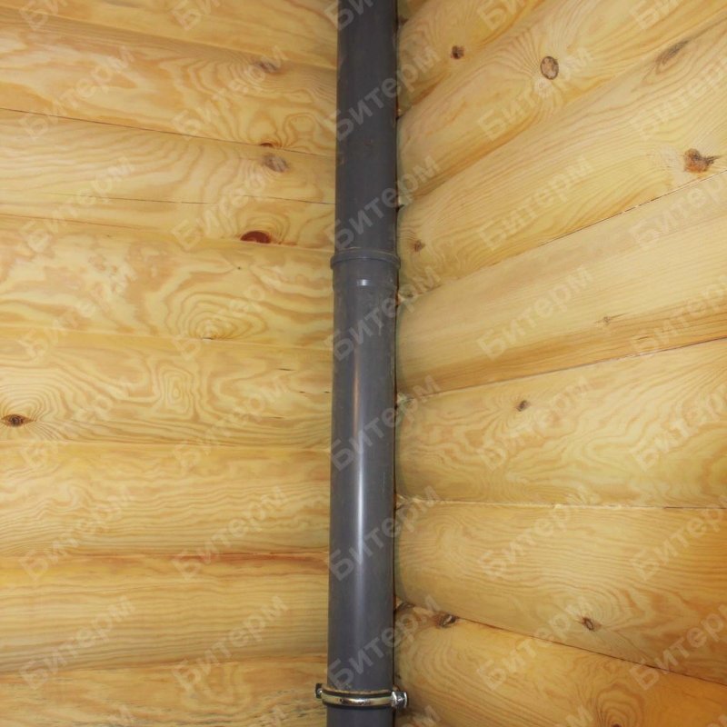 Канализационный стояк в доме 74