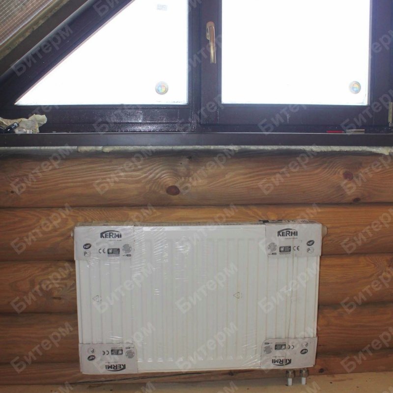 Стальной радиатор Kermi с нижним подключением 79