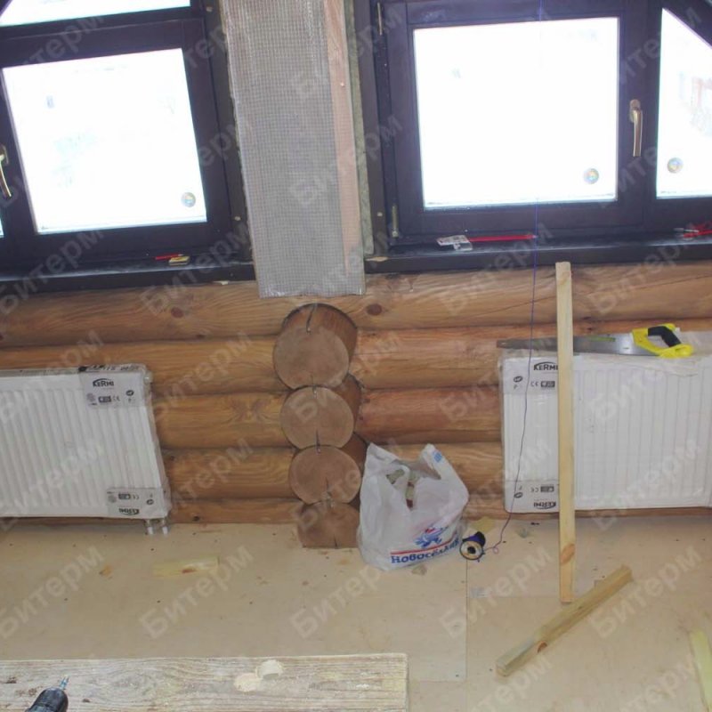 Стальные радиаторы в доме 85