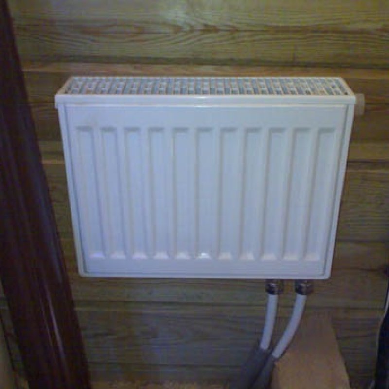 Радиатор с нижним подключением 158