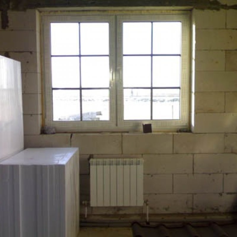 Установка алюминиевых радиаторов в доме 81