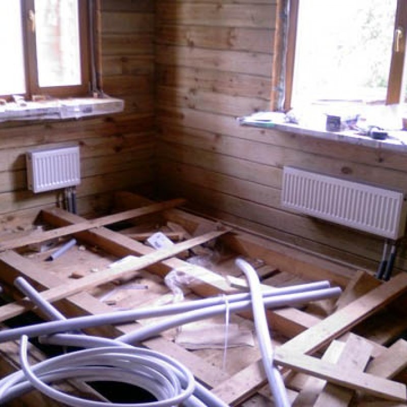 Монтаж радиаторного отопления лучевым способом 88