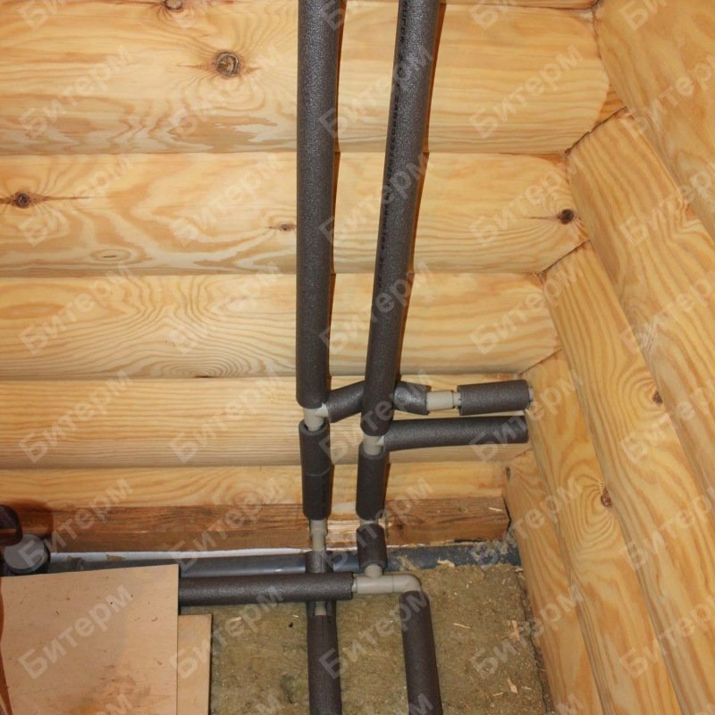 Монтаж точки водоснабжения в доме 73