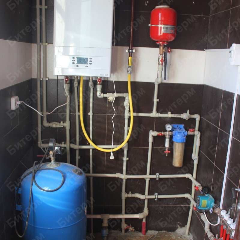 Котельная в частном доме с газовым котлом Electrolux 1-kotelnaya