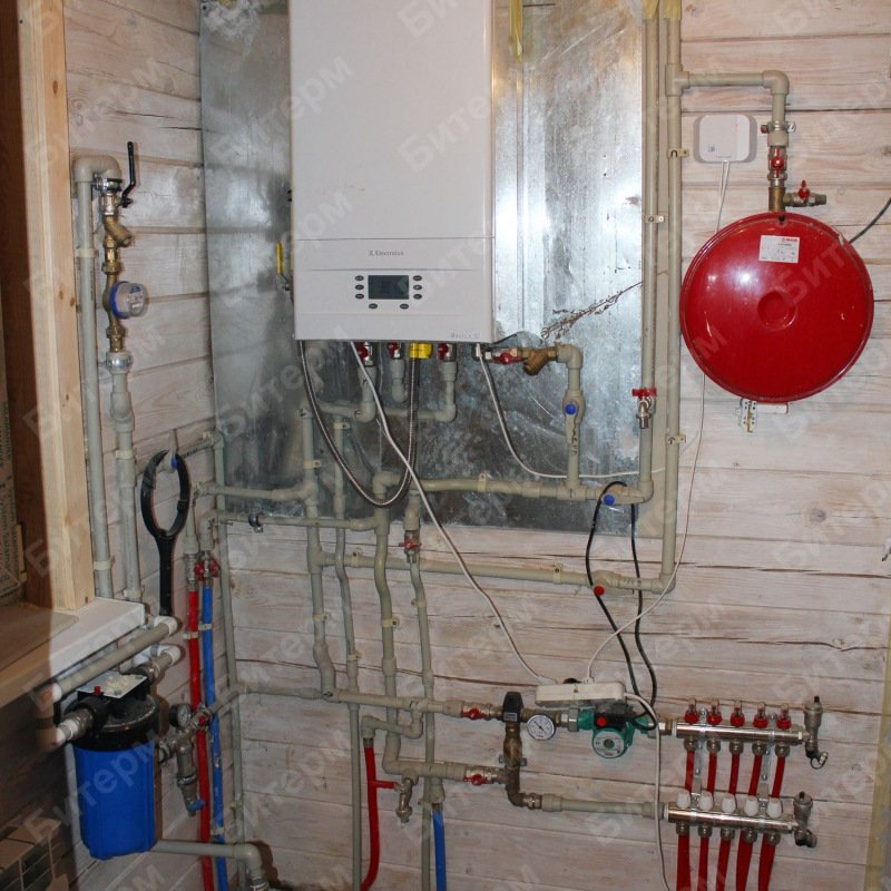 Топочная с газовым настенным котлом 1-nastenny-dvuhkonturny-kotel