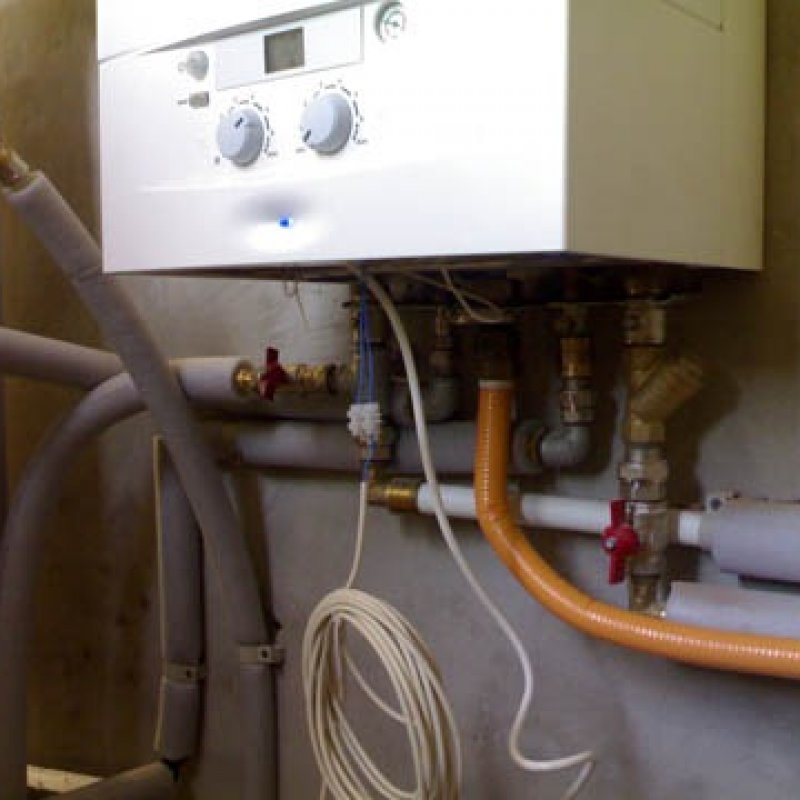 Монтаж газового котла Bosch 40