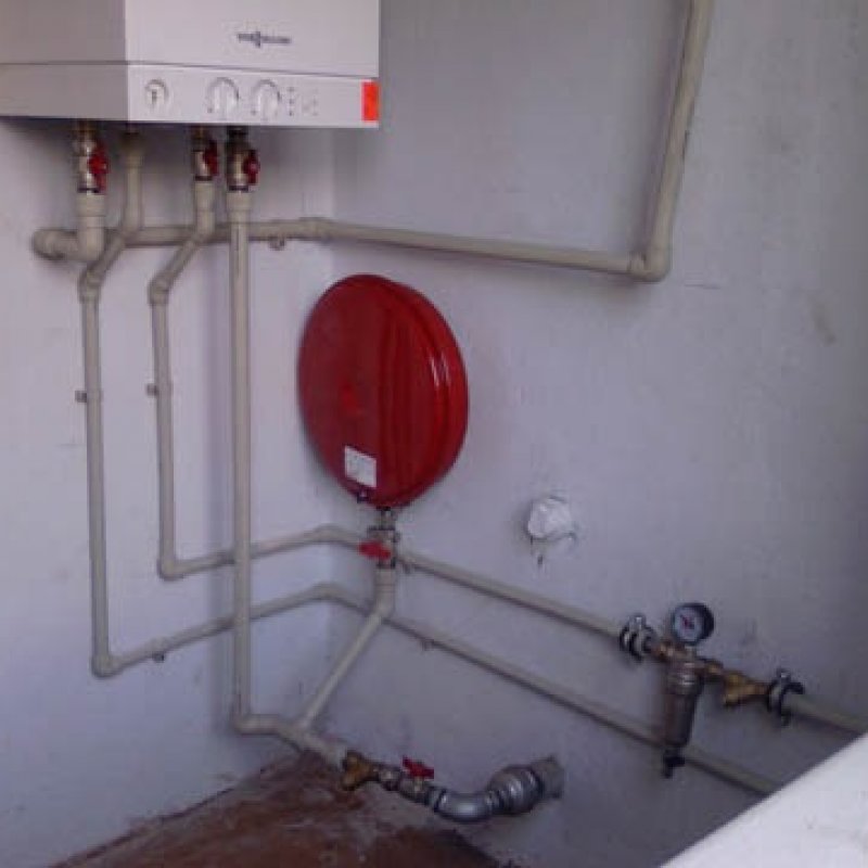 Установка газового котла Viessmann 41