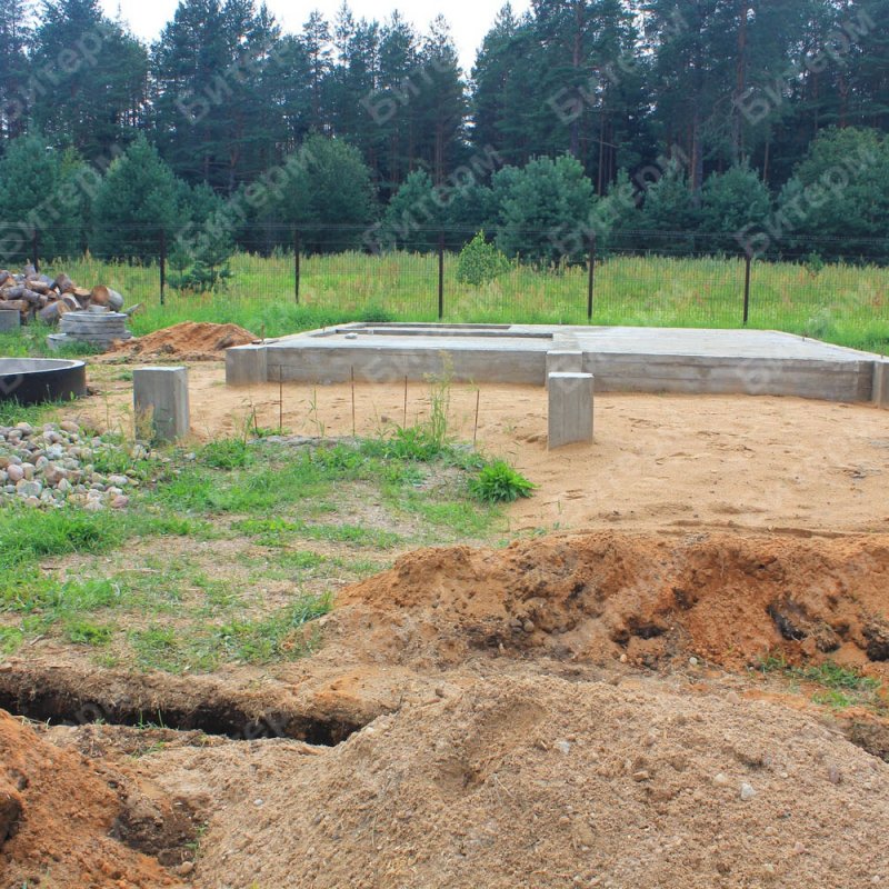 Наружные сантехнические работы на загородном участке 11-razmetka