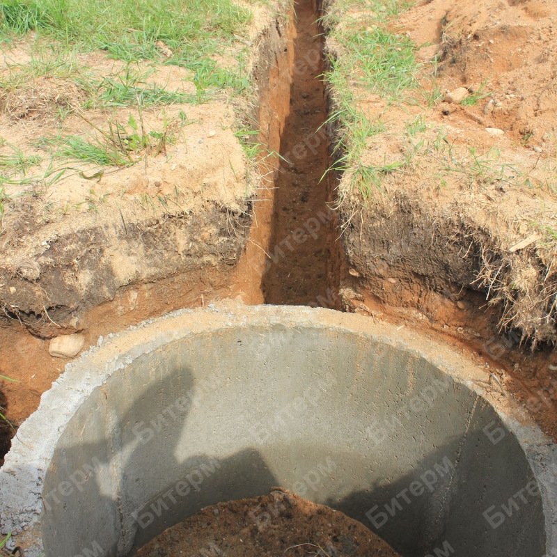 Устройство наружной канализации для частного дома под ключ 17-kanalizacia