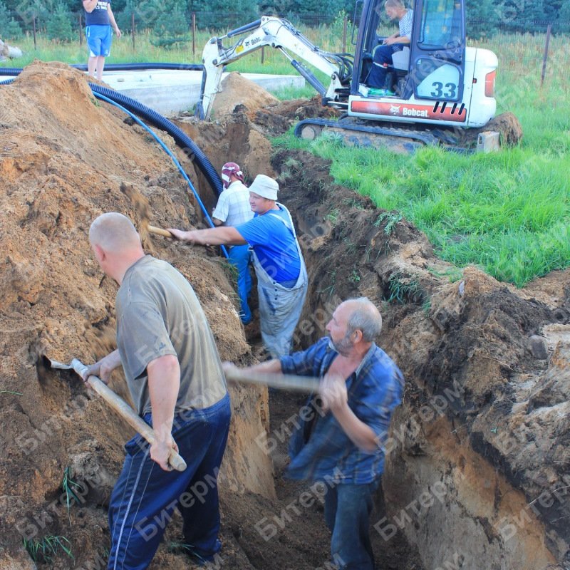 Монтаж отопления и водоснабжения в доме 41-v-rabote