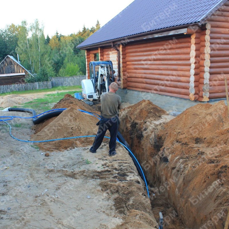 Прокладка теплотрассы от отдельно стоящей котельной в дом 46-truby-v-dom