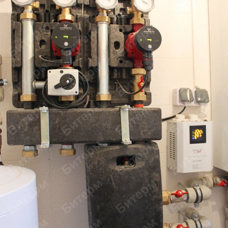 Монтаж системы быстрого монтаж Meibes  4-nasosnye-gruppy-meibes