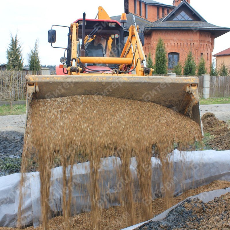 Гравий для дренажа септика 27-pole-graviy