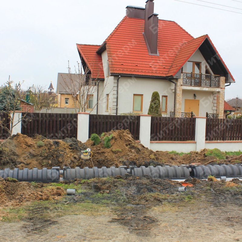 Комплекс дренажных тоннелей для канализации загородного дома 32-kanalizacia-naruzhnaya