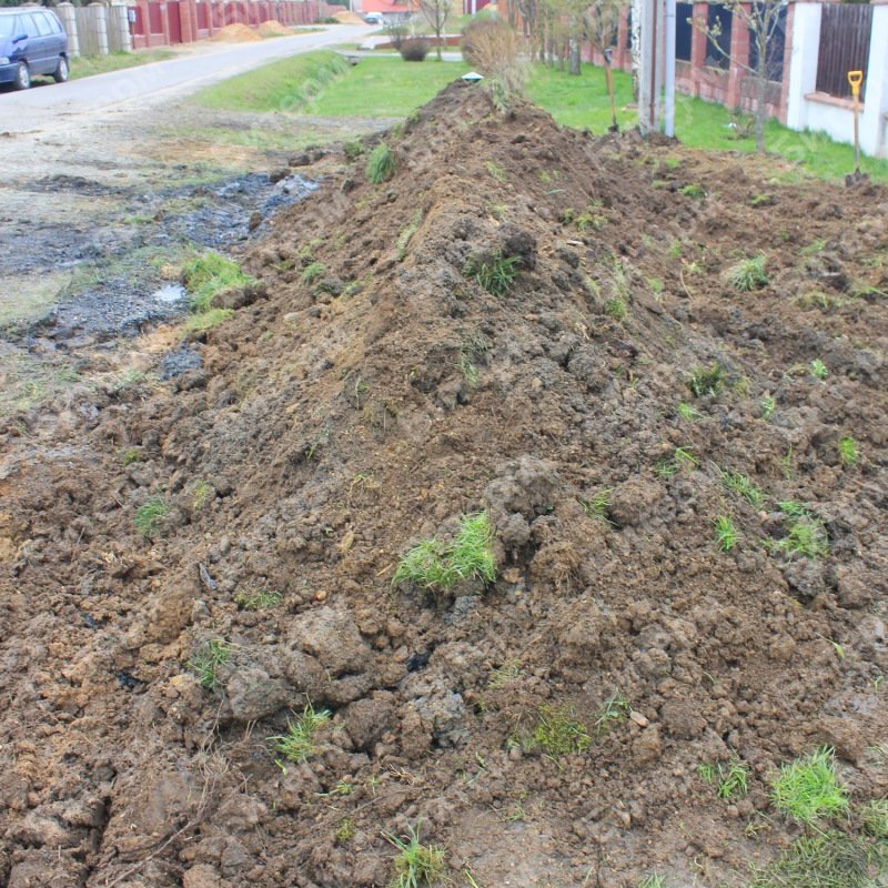 Засыпка дренажа канализации 35-drenazh