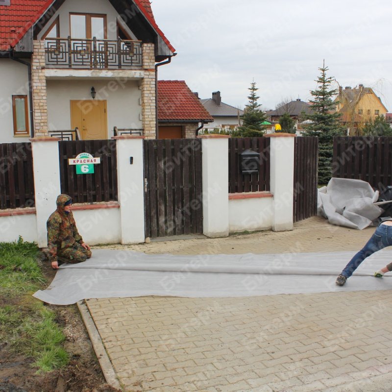 Модернизация наружной канализации в загородном доме 4-geotekstil