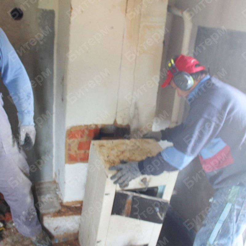 Демонтаж нерабочего газового котла 2