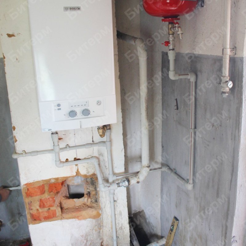 Новый газовый котел Bosch 6