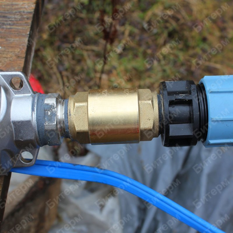 Установка насосного оборудования в скважине 10-obratny-klapan