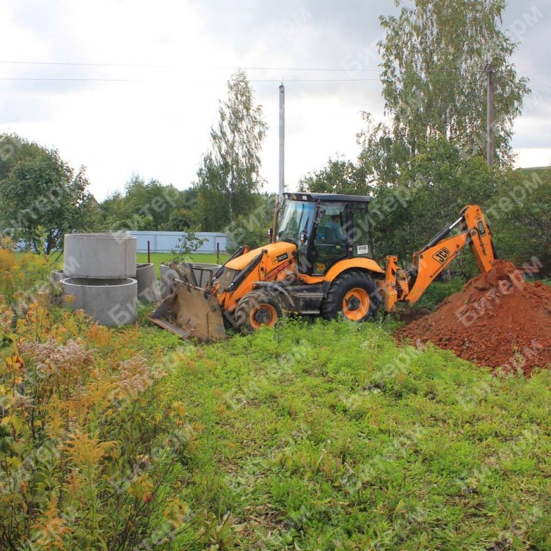 Наружные работы после бурения скважины 16