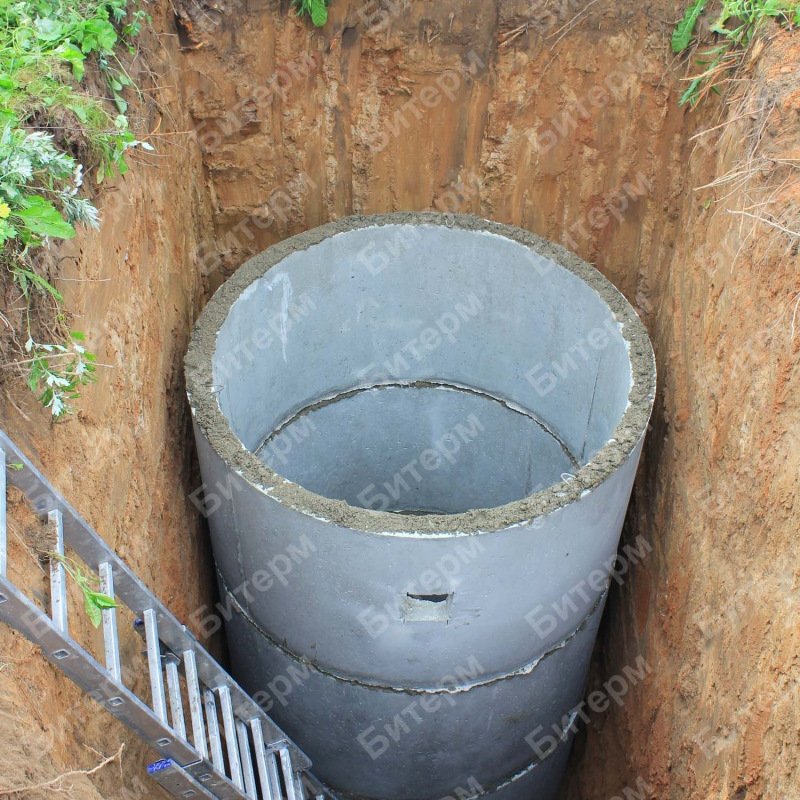 Монтаж добора в канализационном колодце 28