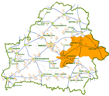 Предствительство компании в Могилёвской области
